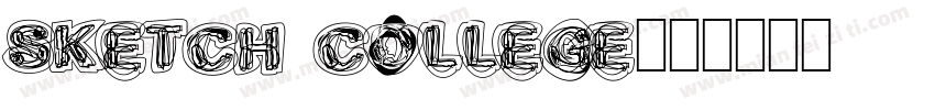 Sketch College字体转换